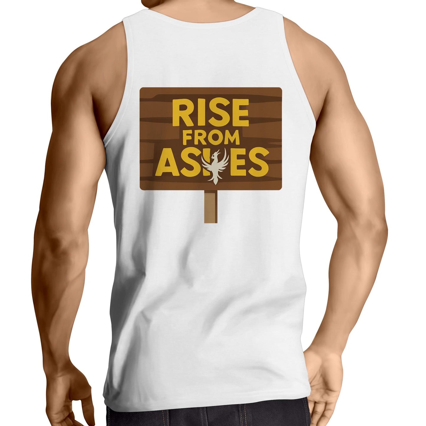 AS Colour Lowdown - Mens Singlet Top