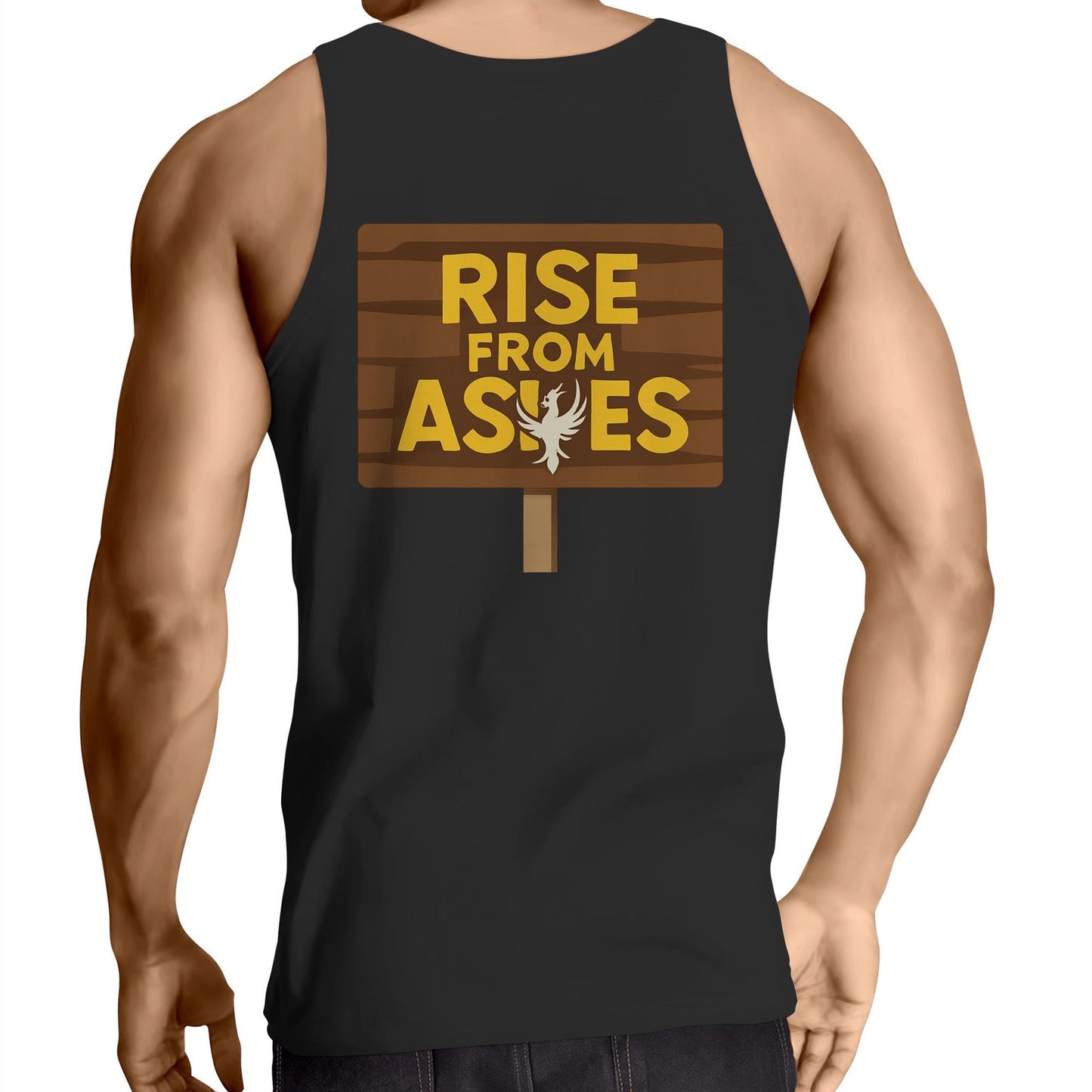 AS Colour Lowdown - Mens Singlet Top